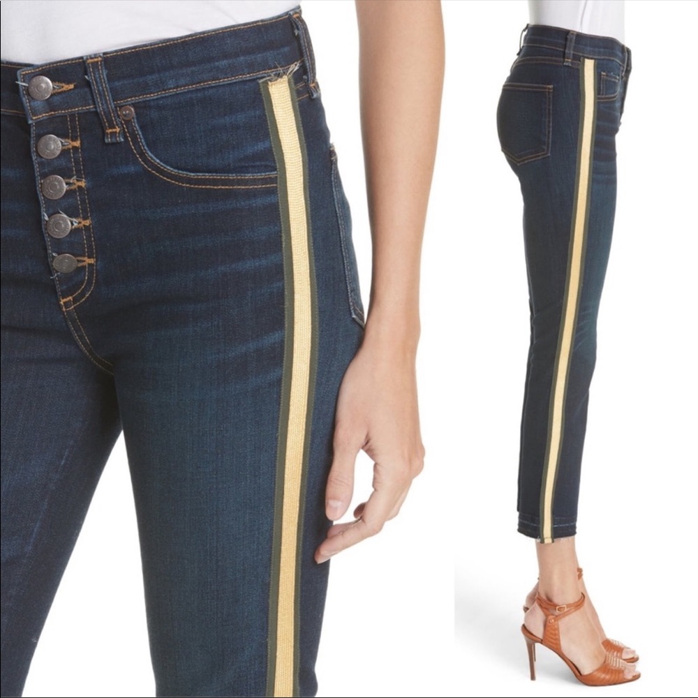 NWT Veronica Beard Carolyn Baby Boot Jeans